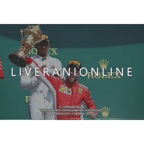 1st place Sebastian Vettel (GER) Ferrari SF71H. 08.07.2018. Formula 1 World Championship, Rd 10, British Grand Prix, Silverstone, England, Race Day. / AGENZIA ALDO LIVERANI SAS - ITALY ONLY EDITORIAL USE ONLY - F1 Gp Inghilterra Gran Bretagna Gara 08-07-2018