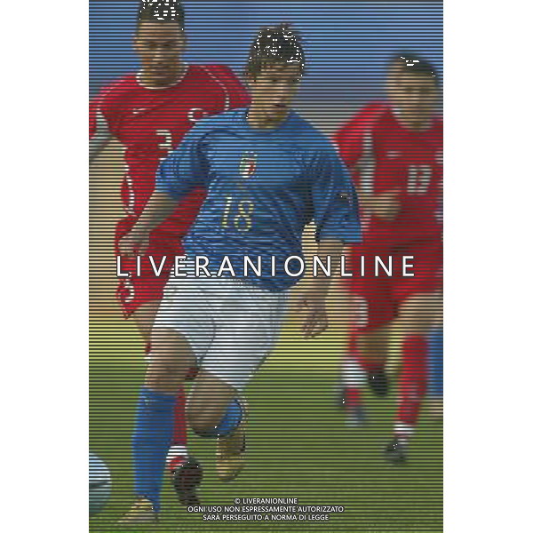 PONTEDERA 03/05/2005 CAMPIONATO EUROPEO UNDER17 ITALIA-TURCHIA NELLA FOTO: RUSSOTTO FOTO GIANNI NUCCI/AG. ALDO LIVERANI