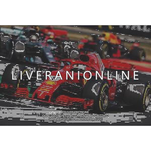 Sebastian Vettel (GER) Ferrari SF71H. 08.07.2018. Formula 1 World Championship, Rd 10, British Grand Prix, Silverstone, England, Race Day. / AGENZIA ALDO LIVERANI SAS - ITALY ONLY EDITORIAL USE ONLY - F1 Gp Inghilterra Gran Bretagna Gara 08.07.2018
