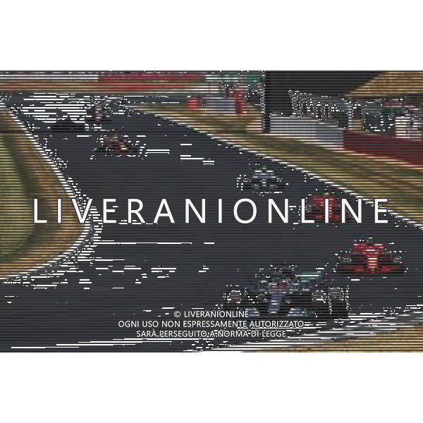 Lewis Hamilton (GBR) Mercedes AMG F1 W09. 08.07.2018. Formula 1 World Championship, Rd 10, British Grand Prix, Silverstone, England, Race Day. / AGENZIA ALDO LIVERANI SAS - ITALY ONLY EDITORIAL USE ONLY - F1 Gp Inghilterra Gran Bretagna Gara 08.07.2018