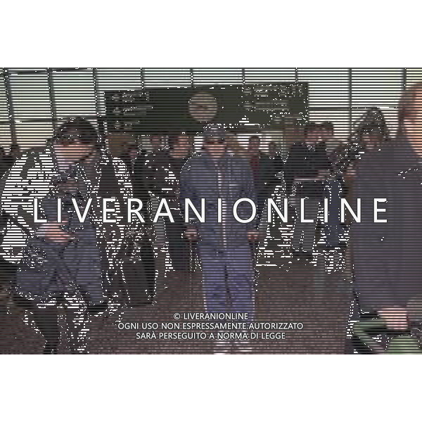 21-11-1998- AEROPORTO MALPENSA PRTENZA DI ALESSANDRO DEL PIERO PER L\'AMERICA DOPO L\'INFORTUNIO NELLA FOTO ALESSANDRO DEL PIERO AG ALDO LIVERANI SAS