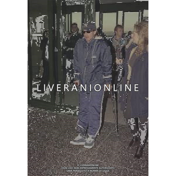 21-11-1998- AEROPORTO MALPENSA PRTENZA DI ALESSANDRO DEL PIERO PER L\'AMERICA DOPO L\'INFORTUNIO NELLA FOTO ALESSANDRO DEL PIERO AG ALDO LIVERANI SAS
