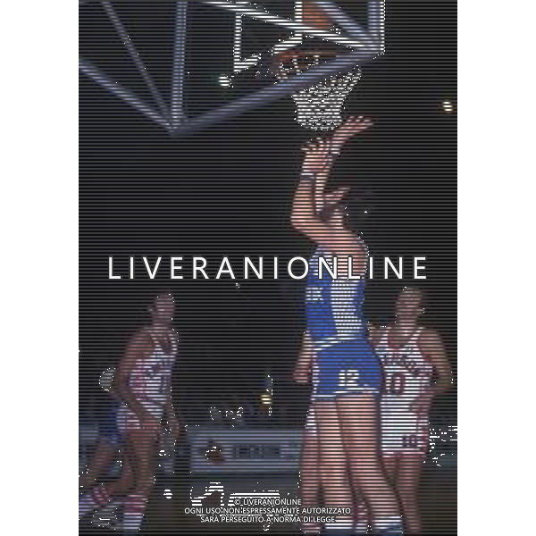 RETROSPETTIVA LUIGI SERAFINI BASKET NELLA FOTO LUIGI SERAFINI AG ALDO LIVERANI SAS