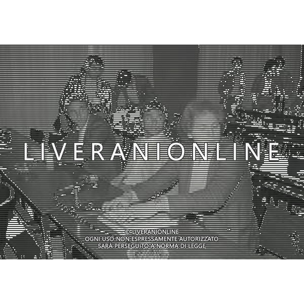 1980 MILANO -VIA FILIPPETTI LEGA CALCIO PROCESSO AL CALCIO SCOMMESSE NELLA FOTO SERGIO GIRALDI E GUIDO MAGHERINI AG ALDO LIVERANI SAS 