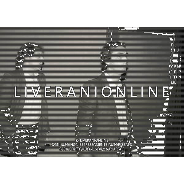 1980 MILANO -VIA FILIPPETTI LEGA CALCIO PROCESSO AL CALCIO SCOMMESSE NELLA FOTO GIRALDI SERGIO CON MAGHERINI GUIDO AG ALDO LIVERANI SAS