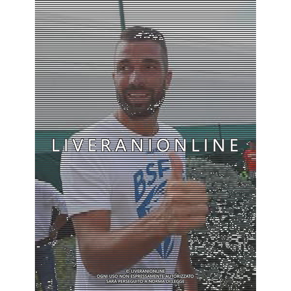 Enrico Alfonso, raduno e primo allenamento Brescia Calcio ,Brescia 11 luglio 2018. Ph Fotolive Simone e Filippo Venezia / AGENZIA ALDO LIVERANI SAS - Raduno e primo allenamento Brescia Calcio 11.07.2018