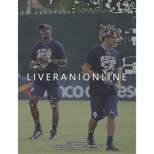 David Suazo allenatore del Brescia Calcio,raduno e primo allenamento Brescia Calcio ,Brescia 11 luglio 2018. Ph Fotolive Simone e Filippo Venezia / AGENZIA ALDO LIVERANI SAS - Raduno e primo allenamento Brescia Calcio 11.07.2018