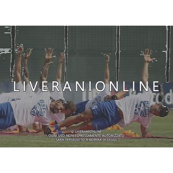 Alexis Ferrante e Felipe Castaldo Curcio,raduno e primo allenamento Brescia Calcio ,Brescia 11 luglio 2018. Ph Fotolive Simone e Filippo Venezia / AGENZIA ALDO LIVERANI SAS - Raduno e primo allenamento Brescia Calcio 11.07.2018