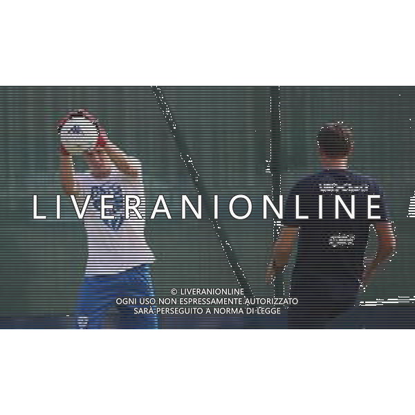 Stefano Minelli , raduno e primo allenamento Brescia Calcio ,Brescia 11 luglio 2018. Ph Fotolive Simone e Filippo Venezia / AGENZIA ALDO LIVERANI SAS - Raduno e primo allenamento Brescia Calcio 11.07.2018