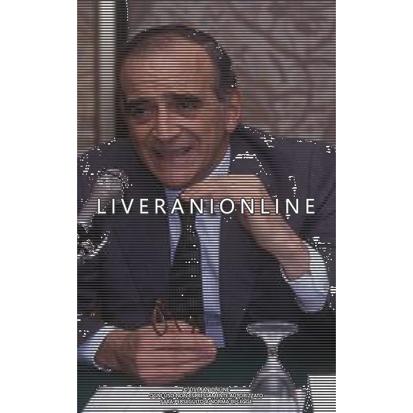 PIERO BASSETTI , politico ed imprenditore italiano - RETROSPETTIVA nella foto nel 1989 ©ARCHIVIO / AGENZIA ALDO LIVERANI SAS