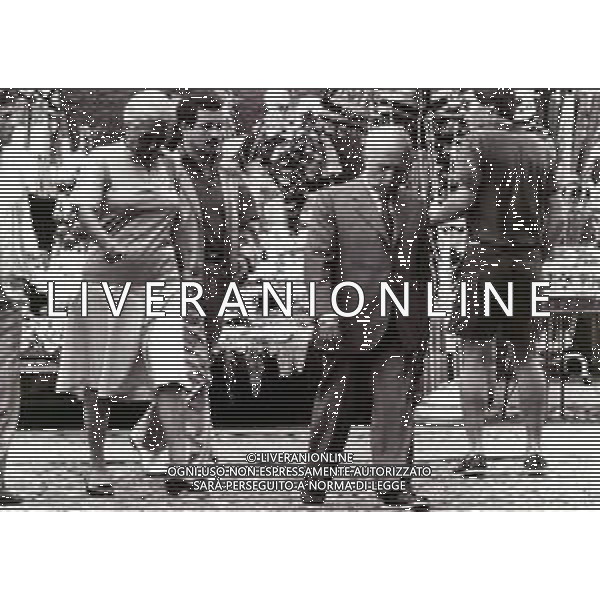 RETROSPETTIVA AMINTORE FANFANI POLITICO NELLA FOTO AMINTORE FANFANI CON LA MOGLIE MOGLIE MARIA PIA FANFANI AG ALDO LIVERANI SAS