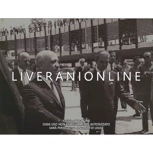RETROSPETTIVA AMINTORE FANFANI POLITICO ROMA AGOSTO 1961 NELLA FOTO AMINTORE FANFANI AG ALDO LIVERANI SAS