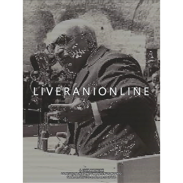 RETROSPETTIVA AMINTORE FANFANI POLITICO NELLA FOTO AMINTORE FANFANI PARLA AI COLTIVATORI DIRETTI AG ALDO LIVERANI SAS