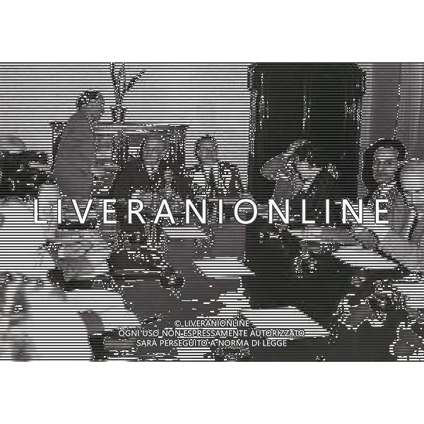 RETROSPETTIVA AMINTORE FANFANI POLITICO NELLA FOTO AMINTORE FANFANI-MANCINI AG ALDO LIVERANI SAS