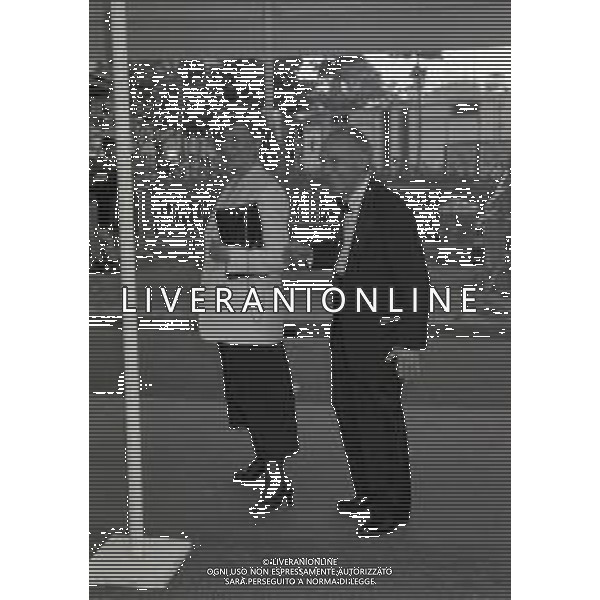 1995 MILANO CONSEGNA DEI TELEGATTI NELLA FOTO SANTE LICHERI AG ALDO LIVERANI SAS