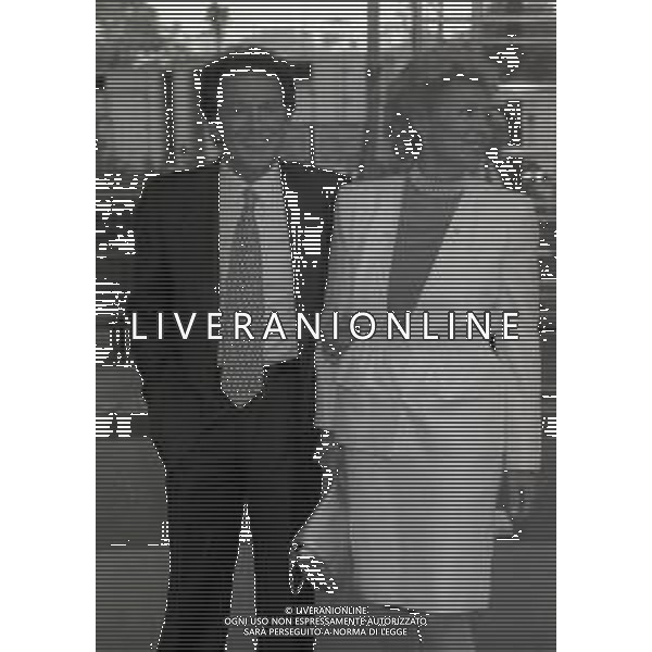 1995 MILANO CONSEGNA DEI TELEGATTI NELLA FOTO MEMO REMIGI AG ALDO LIVERANI SAS