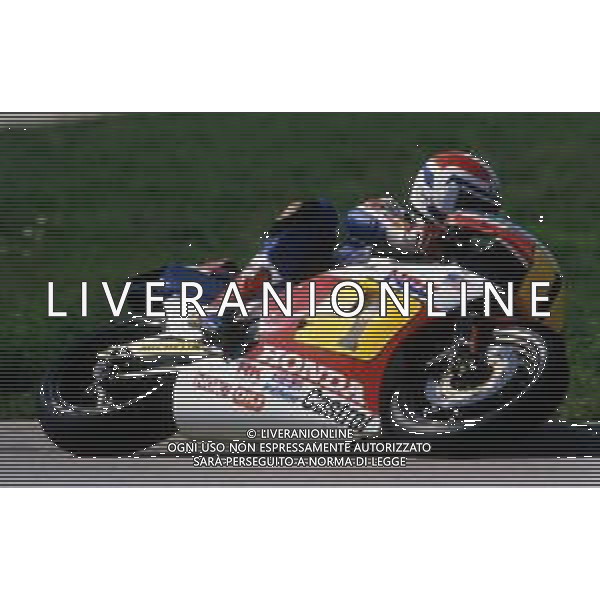 RETROSPETTIVA FREDDIE SPENCER PITA MOTOCICLISMO AG ALDO LIVERANI SAS