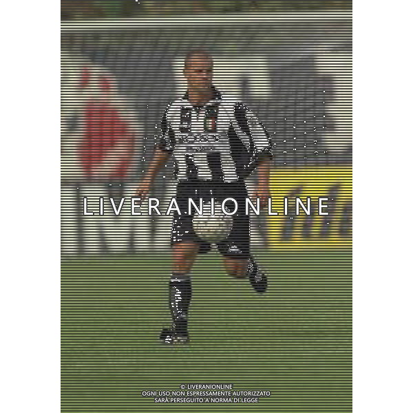 1996-1997 RITIRO ESTIVO PRECAMPIONATO JUVENTUS CALCIO IN VAL D\'AOSTA NELLA FOTO GIANLUCA PESSOTTO AG ALDO LIVERANI SAS