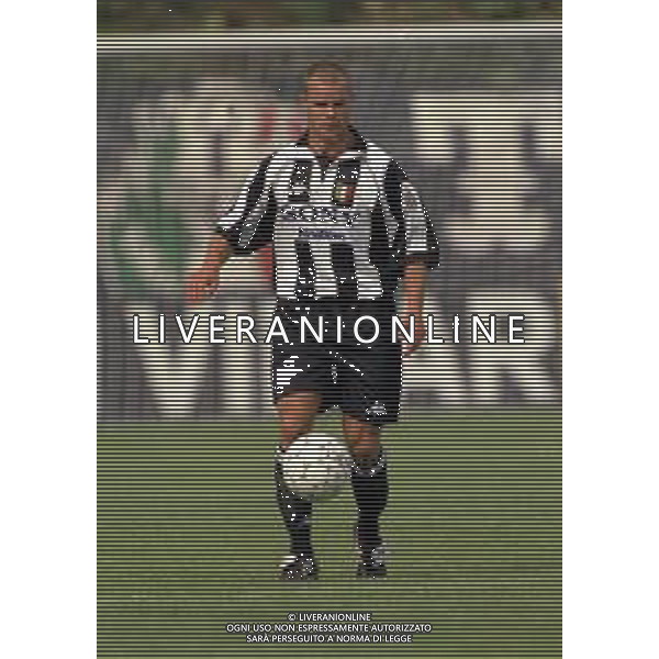 1996-1997 RITIRO ESTIVO PRECAMPIONATO JUVENTUS CALCIO IN VAL D\'AOSTA NELLA FOTO GIANLUCA PESSOTTO AG ALDO LIVERANI SAS