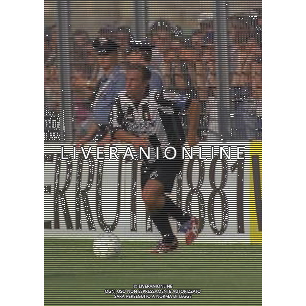 1996-1997 RITIRO ESTIVO PRECAMPIONATO JUVENTUS CALCIO IN VAL D\'AOSTA NELLA FOTO ANTONIO CONTE AG ALDO LIVERANI SAS