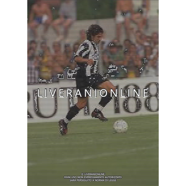 1996-1997 RITIRO ESTIVO PRECAMPIONATO JUVENTUS CALCIO IN VAL D\'AOSTA NELLA FOTO ALESSSANDRO DEL PIERO AG ALDO LIVERANI SAS