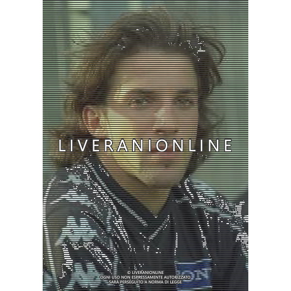 1996-1997 RITIRO ESTIVO PRECAMPIONATO JUVENTUS CALCIO IN VAL D\'AOSTA NELLA FOTO ALESSSANDRO DEL PIERO AG ALDO LIVERANI SAS