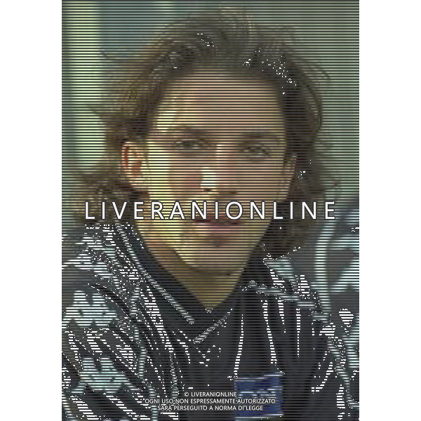 1996-1997 RITIRO ESTIVO PRECAMPIONATO JUVENTUS CALCIO IN VAL D\'AOSTA NELLA FOTO ALESSSANDRO DEL PIERO AG ALDO LIVERANI SAS