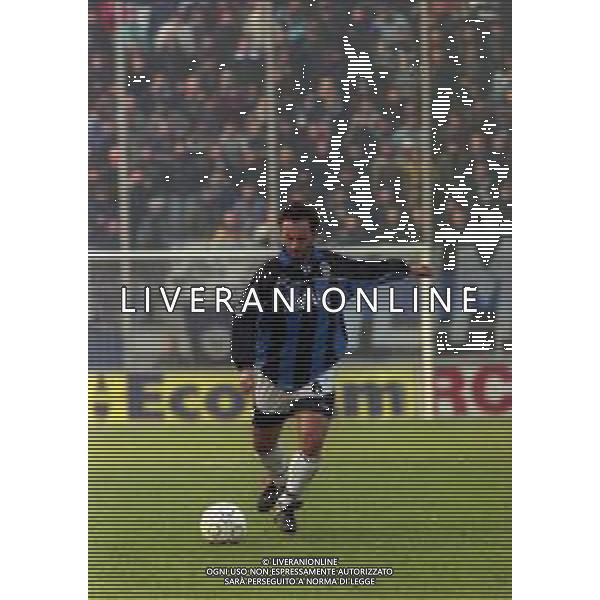30-01-2000 TREVISO CAMPIONATO DI CALCIO SERIE B TREVISO ATALANTA 2-1 NELLA FOTO FABIO GALLO AG ALDO LIVERANI SAS