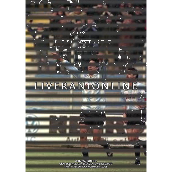 30-01-2000 TREVISO CAMPIONATO DI CALCIO SERIE B TREVISO ATALANTA 2-1 NELLA FOTO LUCA TONI AG ALDO LIVERANI SAS