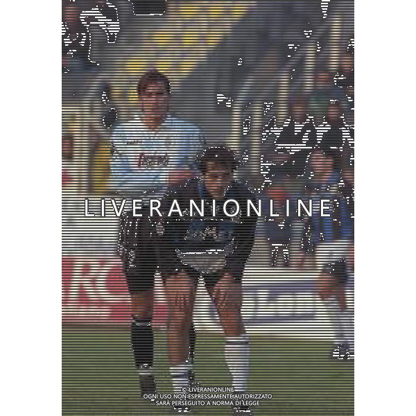 30-01-2000 TREVISO CAMPIONATO DI CALCIO SERIE B TREVISO ATALANTA 2-1 NELLA FOTO NICOLA CACCIA AG ALDO LIVERANI SAS