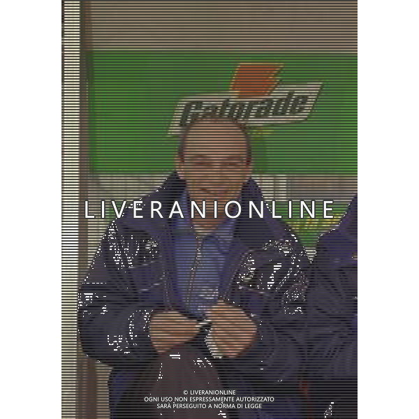 30-01-2000 TREVISO CAMPIONATO DI CALCIO SERIE B TREVISO ATALANTA 2-1 NELLA FOTO GIOVANNI VAVASSORI ALLENATORE ATALANTA AG ALDO LIVERANI SAS