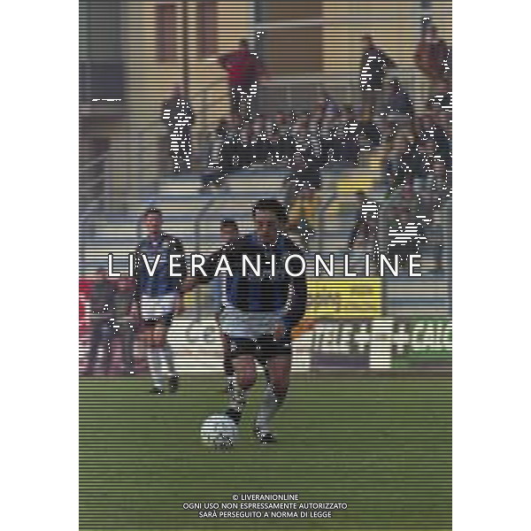 30-01-2000 TREVISO CAMPIONATO DI CALCIO SERIE B TREVISO ATALANTA 2-1 NELLA FOTO Ljubiša Dunđerski AG ALDO LIVERANI SAS
