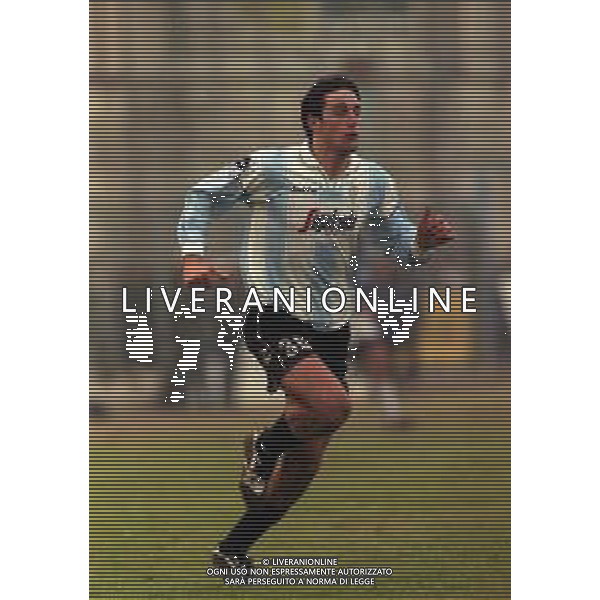 30-01-2000 TREVISO CAMPIONATO DI CALCIO SERIE B TREVISO ATALANTA 2-1 NELLA FOTO LUCA TONI AG ALDO LIVERANI SAS