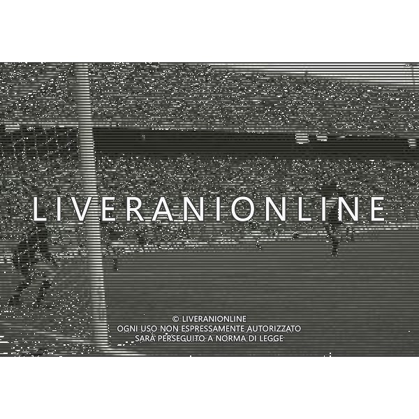 21-05-1972 MILANO-CAMPIONATO DI CALCIO SERIE A INTER MANTOVA 2-0 NELLA FOTO AZIONE DI GIOCO AG ALDO LIVERANI SAS