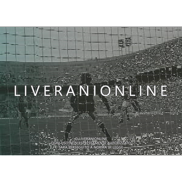 21-05-1972 MILANO-CAMPIONATO DI CALCIO SERIE A INTER MANTOVA 2-0 NELLA FOTO AZIONE DI GIOCO AG ALDO LIVERANI SAS