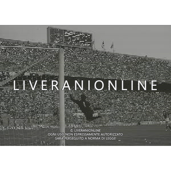 21-05-1972 MILANO-CAMPIONATO DI CALCIO SERIE A INTER MANTOVA 2-0 NELLA FOTO AZIONE DI GIOCO AG ALDO LIVERANI SAS