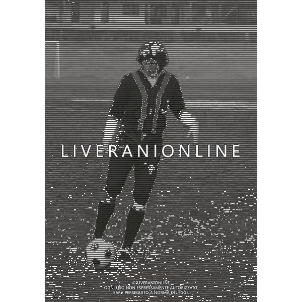 1979 MILANELLO -ALLENAMENTO MILAN NELLA FOTO ALDO MALDERA AG ALDO LIVERANI SAS