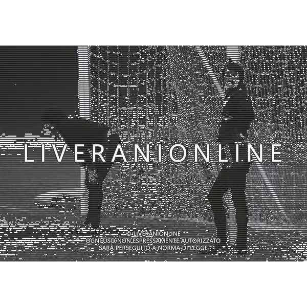 1979 MILANELLO -ALLENAMENTO MILAN NELLA FOTO ANTONIO RIGAMONTI E ENRICO ALBERTOSI AG ALDO LIVERANI SAS