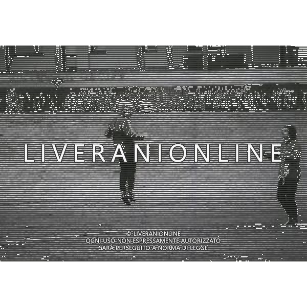 1979 MILANELLO -ALLENAMENTO MILAN NELLA FOTO RUBEN BURIANI E MASSIMO GIACOMINI AG ALDO LIVERANI SAS