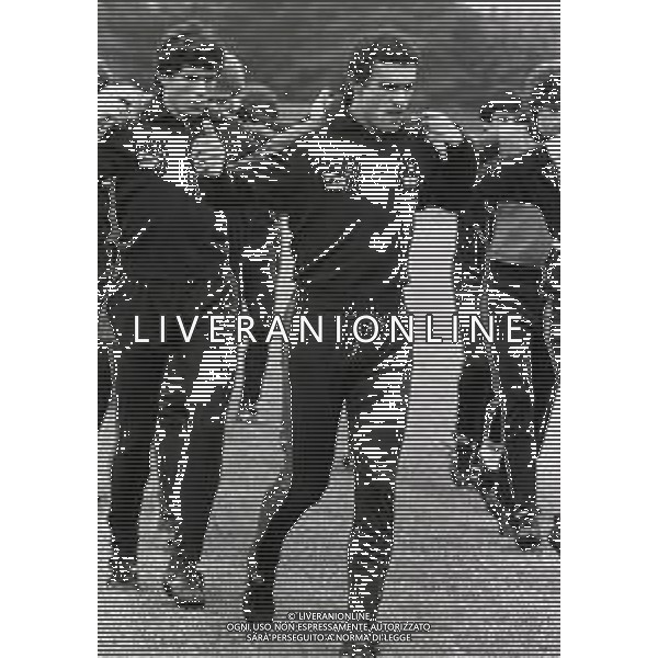 1980-1981 APPIANO GENTILE ALLENAMENTO INTER NELLA FOTO GRAZIANO BINI AG ALDO LIVERANI SAS