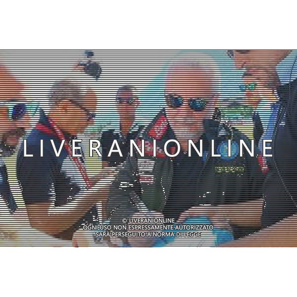 RITIRO NAPOLI CALCIO 2018 A DIMARO, FOLGARIDA NELLA FOTO: IL PRESIDENTE DE LAURENTIIS FIRMA AUTOGRAFI AI TIFOSI FOTO MOSCA-AG.LIVERANI