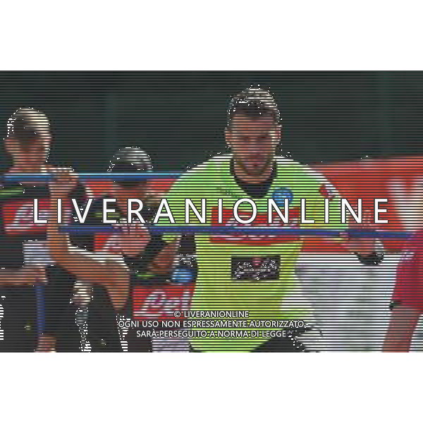 RITIRO NAPOLI CALCIO 2018 A DIMARO, FOLGARIDA NELLA FOTO: Orestīs Karnezīs FOTO MOSCA- AG-LIVERANI