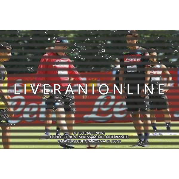 RITIRO NAPOLI CALCIO 2018 A DIMARO, FOLGARIDA NELLA FOTO: ANCELOTTI CARLO-ROBERTO INGLESE FOTO MOSCA- AG-LIVERANI