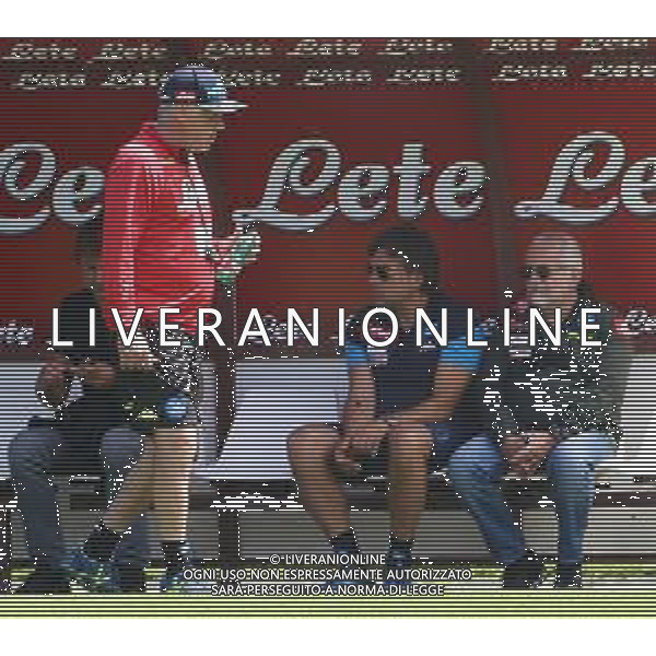 RITIRO NAPOLI CALCIO 2018 A DIMARO, FOLGARIDA NELLA FOTO: ANCELOTTI CARLO-CRISTIANO GIUNTOLI DE LAURENTIIS AURELIO FOTO MOSCA- AG-LIVERANI