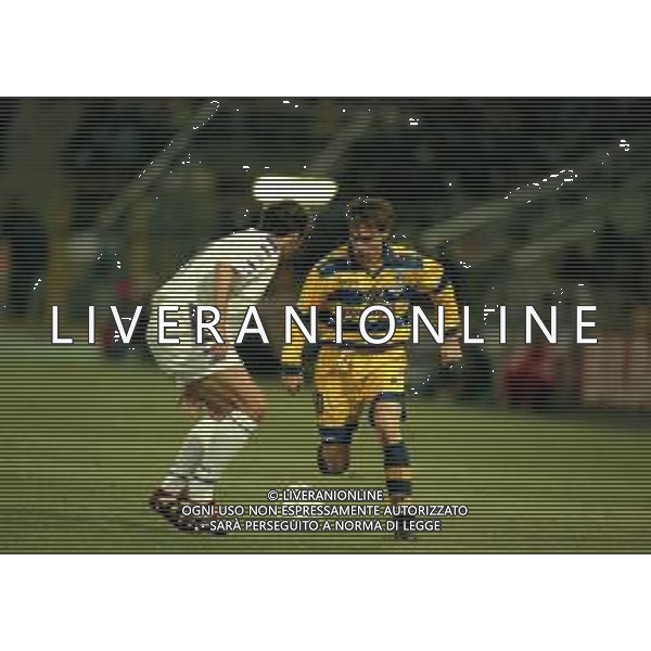 14-04-1999 PARMA- FINALE ANDATA COPPA ITALIA PARMA FIORENTINA 1-1 NELLA FOTO ENRICO CHIESA AG ALDO LIVERANI SAS