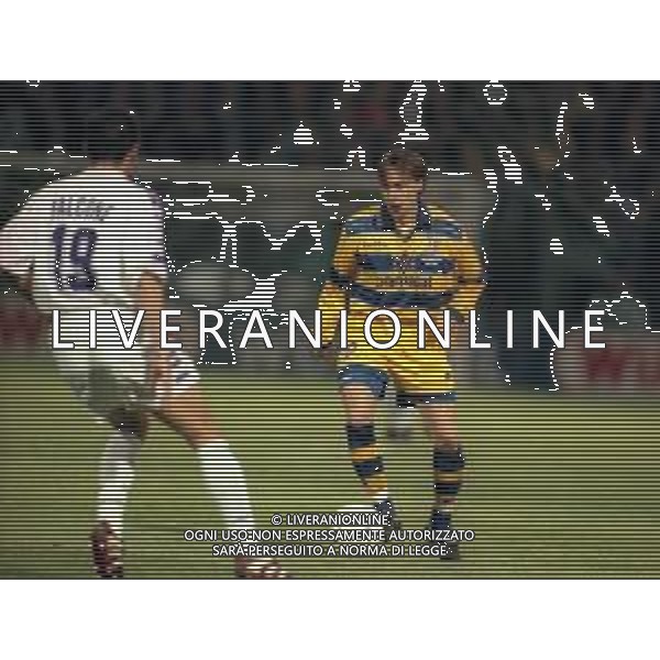 14-04-1999 PARMA- FINALE ANDATA COPPA ITALIA PARMA FIORENTINA 1-1 NELLA FOTO ENRICO CHIESA AG ALDO LIVERANI SAS