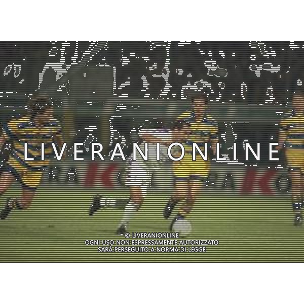 14-04-1999 PARMA- FINALE ANDATA COPPA ITALIA PARMA FIORENTINA 1-1 NELLA FOTO EDMUNDO AG ALDO LIVERANI SAS