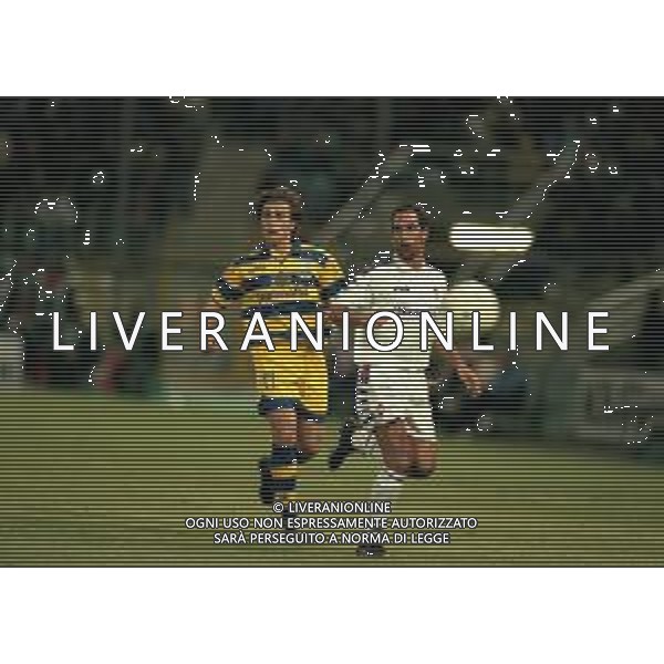 14-04-1999 PARMA- FINALE ANDATA COPPA ITALIA PARMA FIORENTINA 1-1 NELLA FOTO EDMUNDO E FABIO CANNAVARO AG ALDO LIVERANI SAS