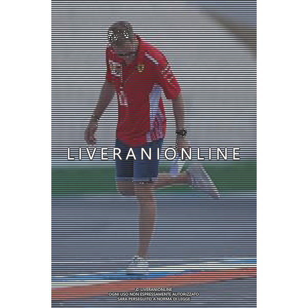 Sebastian Vettel (GER) Scuderia Ferrari 19.07.2018. Formula 1 World Championship, Rd 11, German Grand Prix, Hockenheim, Germany, Preparation Day. / AGENZIA ALDO LIVERANI SAS - ITALY ONLY EDITORIAL USE ONLY - - F1 GP GERMANIA Hockenheim, Preparation Day 19.07.2018.