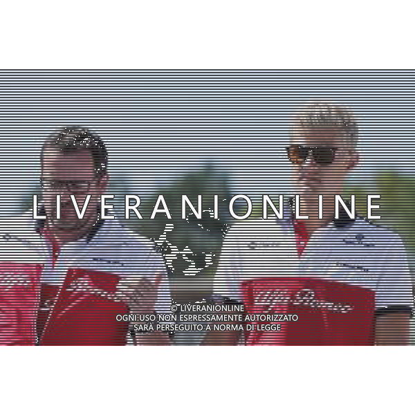Marcus Ericsson (SWE) Sauber F1 Team walks the circuit with the team. 19.07.2018. Formula 1 World Championship, Rd 11, German Grand Prix, Hockenheim, Germany, Preparation Day. / AGENZIA ALDO LIVERANI SAS - ITALY ONLY EDITORIAL USE ONLY - - F1 GP GERMANIA Hockenheim, Preparation Day 19.07.2018.